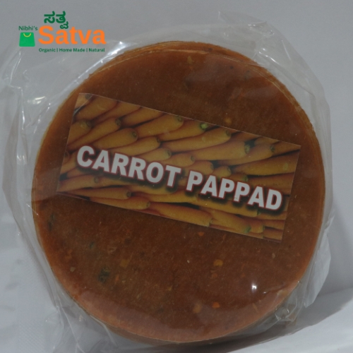 Carrot Papad