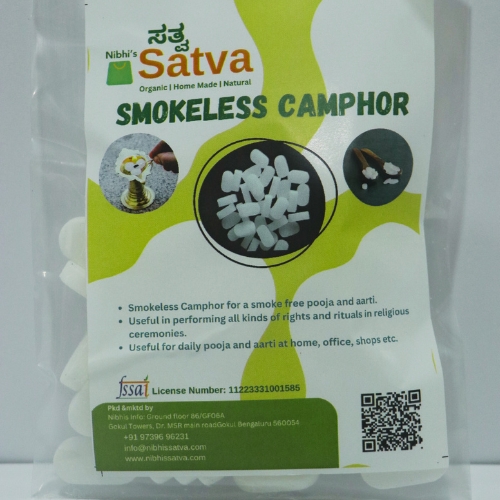 Smokeless camphor