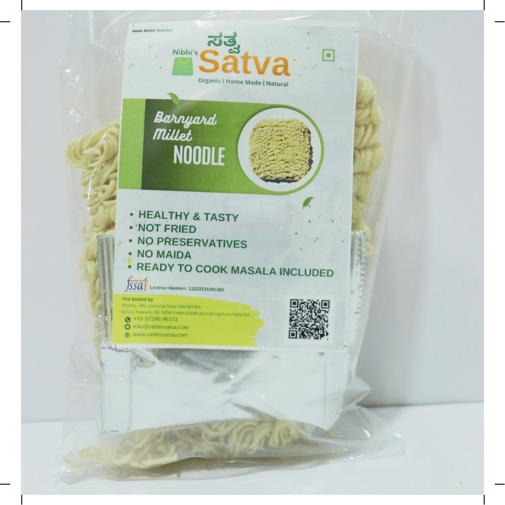 Barnyard Millet Noodles