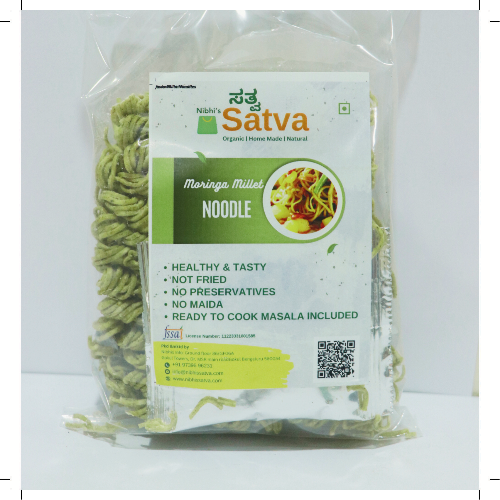 Moringa Millet Noodles