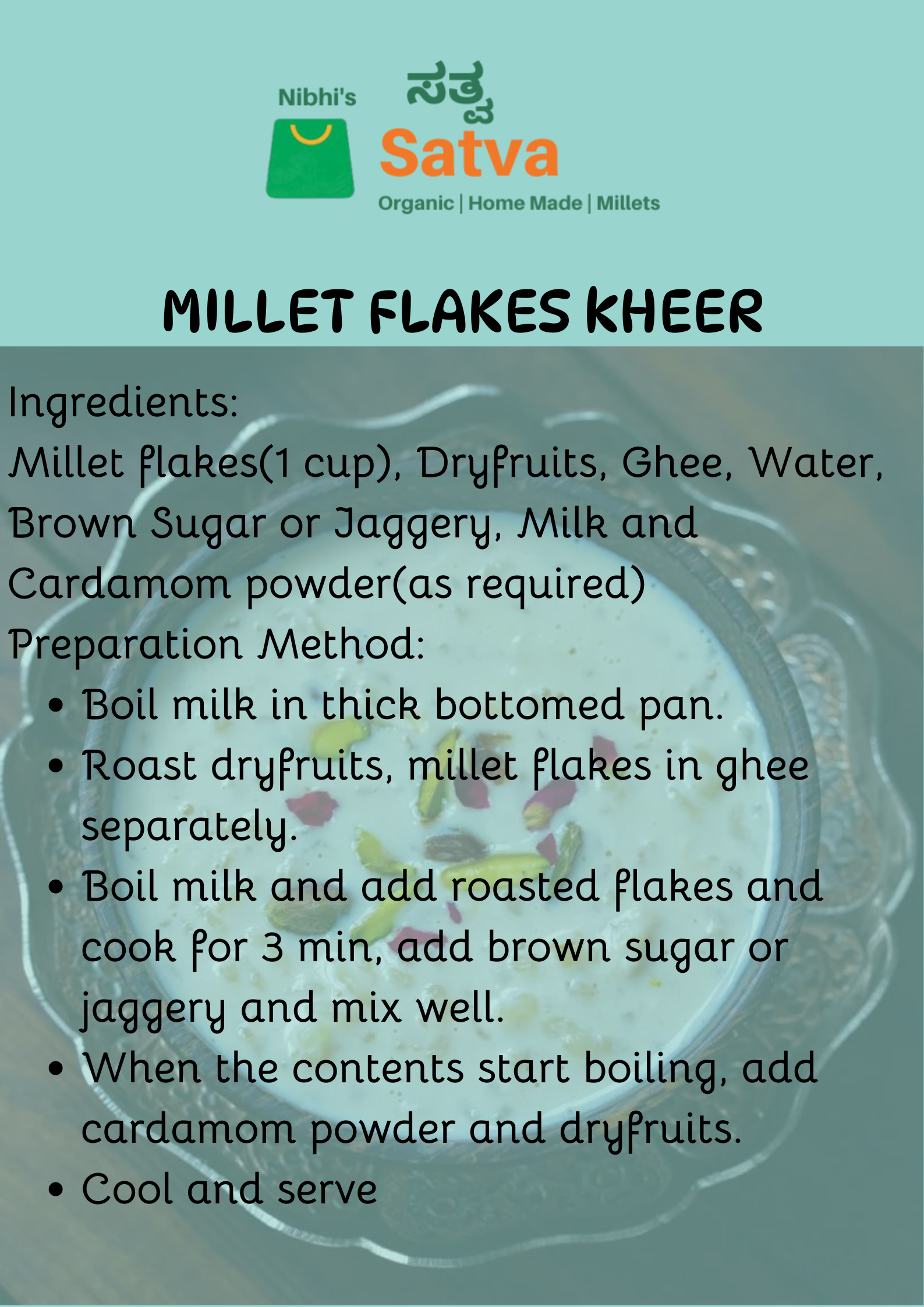 Barnyard Millet Flakes