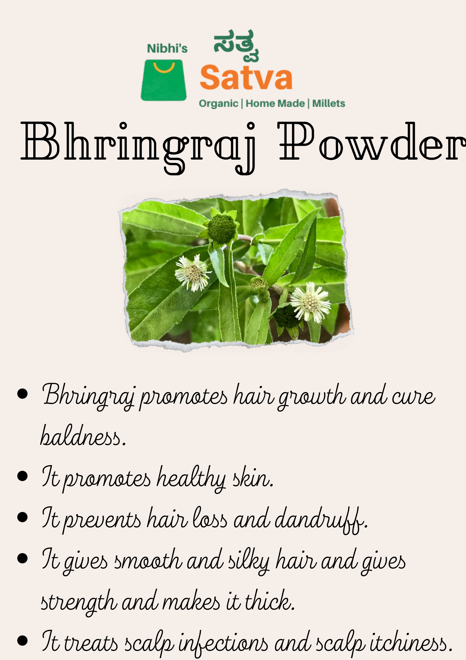 Bhringraj Leaf Powder