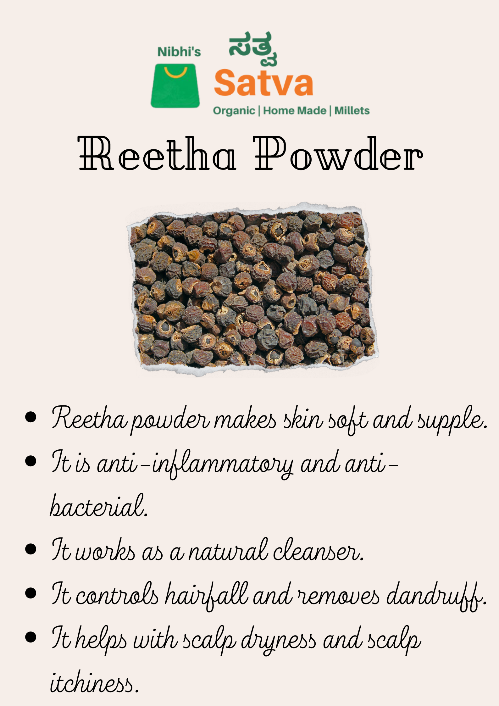 Reetha Powder